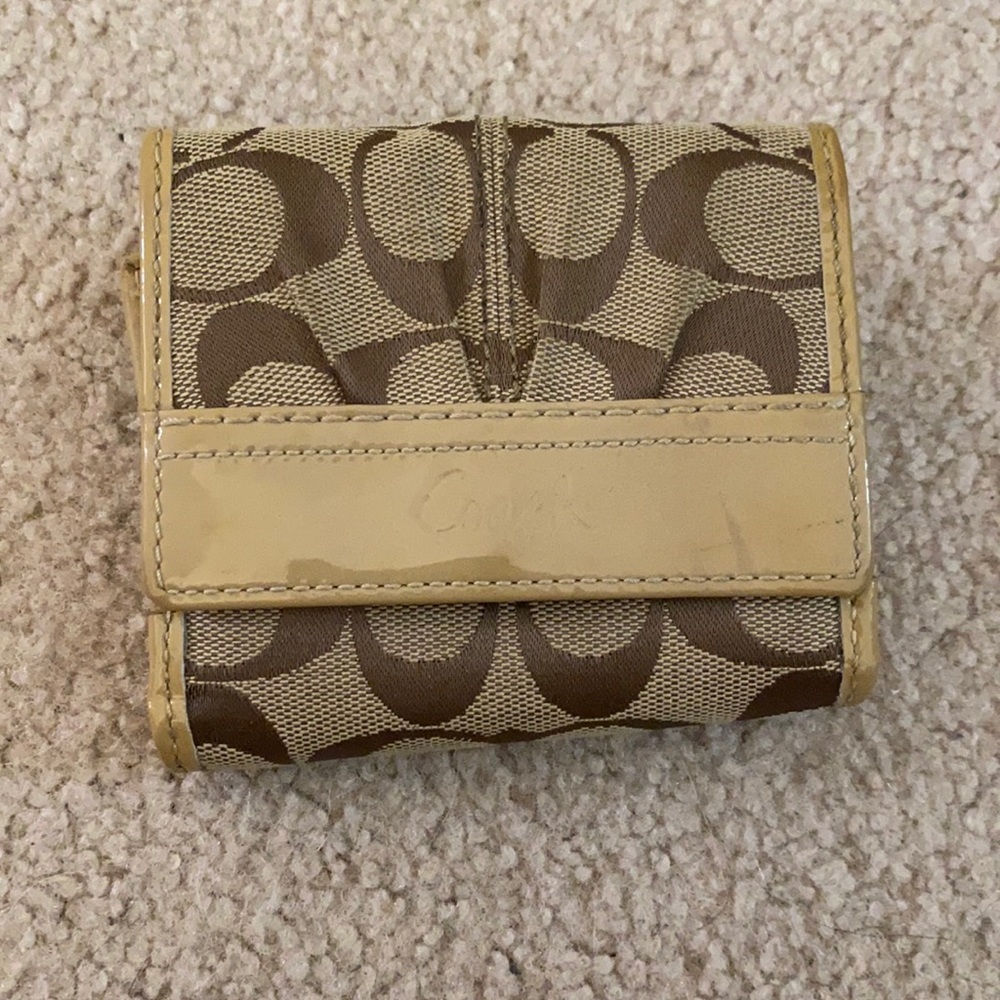 Multi pocket coach wallet